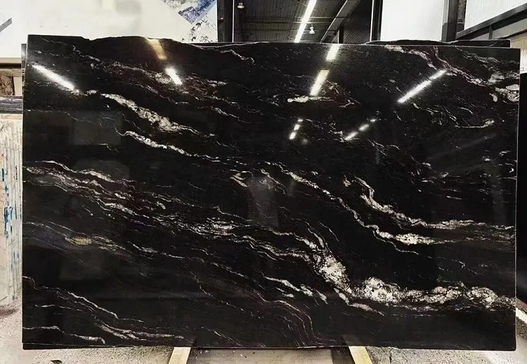 Cosmic Black Marble