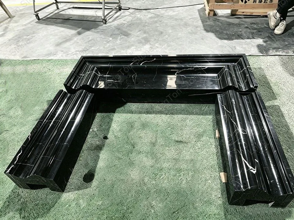 nero Marquina fireplace nero Marquina fireplace