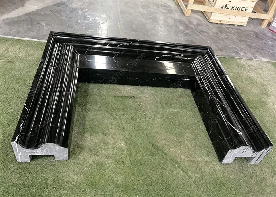 black marble fireplace surround black marble fireplace surround