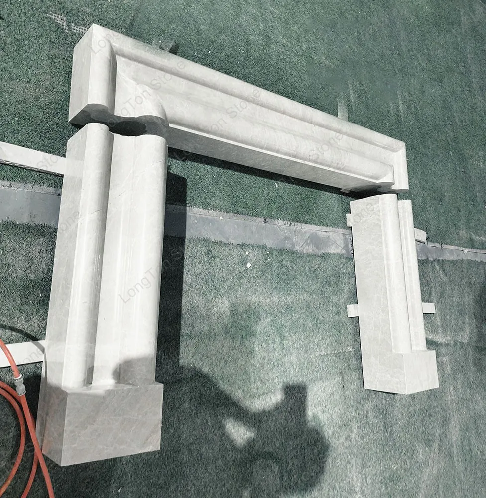 modern grey marble fireplace mantel modern grey marble fireplace mantel