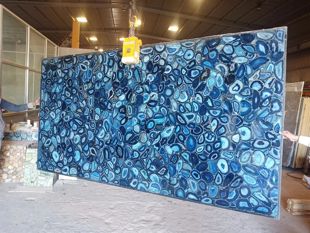 blue agate slab blue agate slab