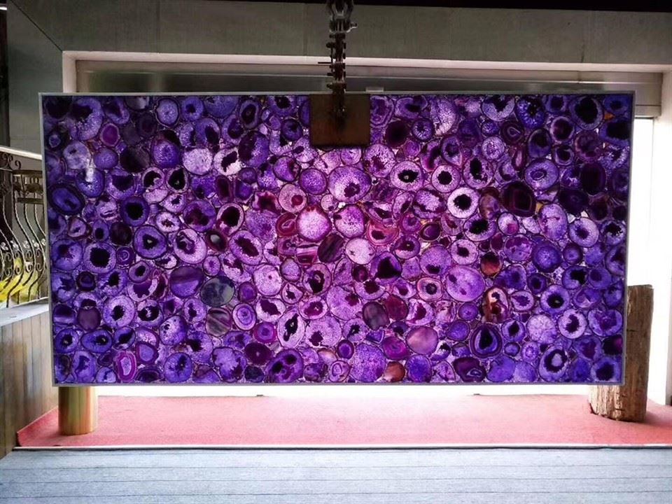 Purple Agate Slabs Purple Agate Slabs