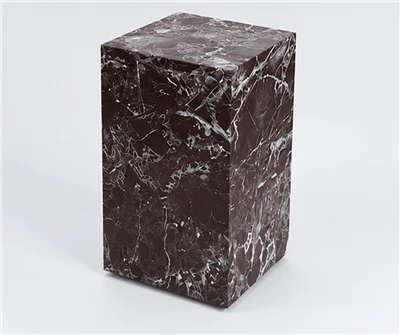 Rosa Levanto Marble Plinth