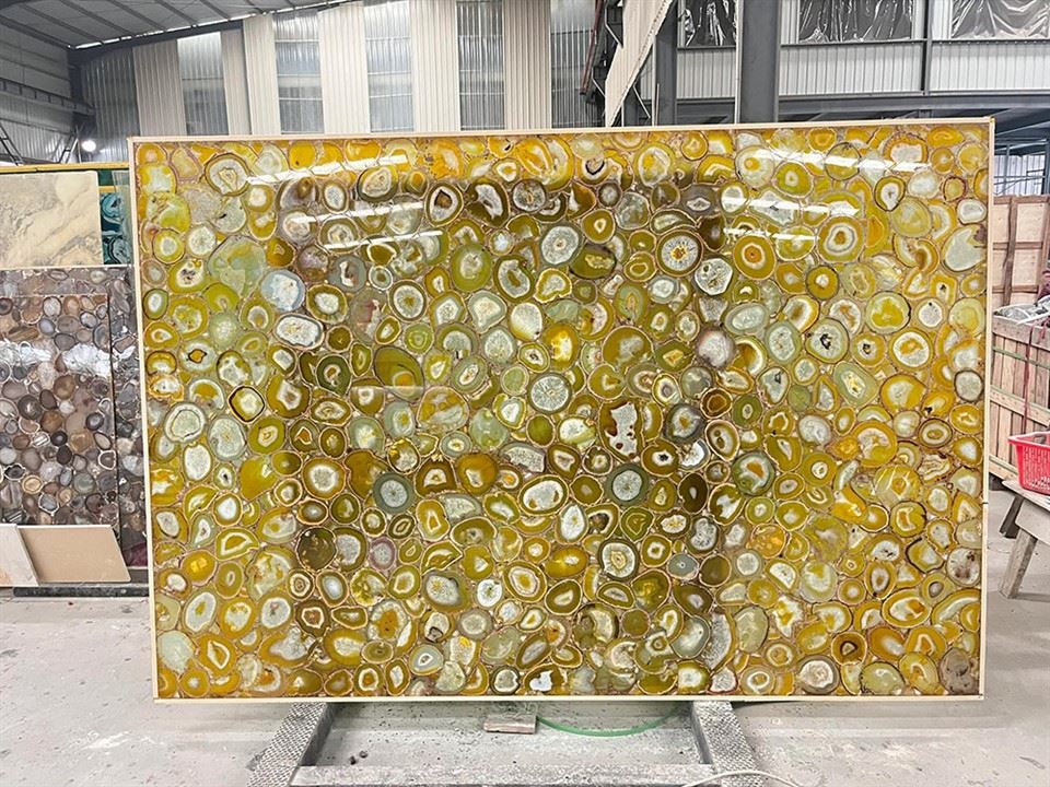 Yellow Agate Slabs Yellow Agate Slabs